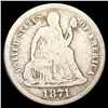 1871-S Seated Liberty Dime NICELY CIRCULATED
