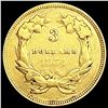 Image 2 : 1854 $3 Gold Piece UNCIRCULATED