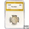 1875 Twenty Cent Piece PGA MS61