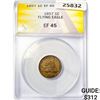 1857 Flying Eagle Cent ANACS EF45