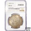 Image 1 : 1890-S Morgan Silver Dollar NGC MS63