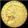 Image 1 : 1914-D $2.50 Gold Quarter Eagle CLOSELY UNCIRCULAT
