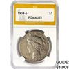 Image 1 : 1934-S Silver Peace Dollar PGA AU55