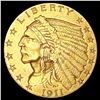 Image 1 : 1911 $2.50 Gold Quarter Eagle CLOSELY UNCIRCULATED