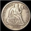1868-S Seated Liberty Dime LIGHTLY CIRCULATED