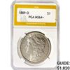 1889-O Morgan Silver Dollar PGA MS64+