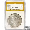 Image 1 : 1879-S Morgan Silver Dollar PGA MS64 Rev 78, DMPL