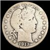 Image 1 : 1913 Barber Half Dollar NICELY CIRCULATED