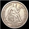 1881 Seated Liberty Dime NEARLY UNCIRCULATED