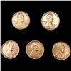 (5) Wheat Cents (1916-S, 1919-S, 1920-S, 1924-S,