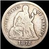 1872-S Seated Liberty Dime NICELY CIRCULATED