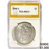 1898-S Morgan Silver Dollar PGA MS63+