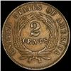 Image 2 : 1869 Two Cent Piece CLOSELY UNCIRCULATED
