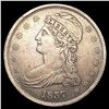 Image 1 : 1837 Reeded Edge Capped Bust Half Dollar ABOUT UNC