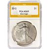 2012 American Silver Eagle PGA MS69