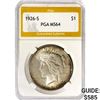 1926-S Silver Peace Dollar PGA MS64