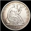 Image 1 : 1857 Seated Liberty Half Dollar CHOICE AU