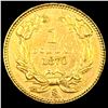 Image 2 : 1870-S Rare Gold Dollar UNCIRCULATED