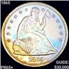 1865 Seated Liberty Dollar GEM PROOF +