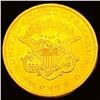 Image 2 : 1852 $20 Gold Double Eagle CHOICE BU