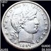 1897-S Barber Half Dollar CHOICE AU
