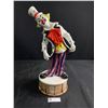 Image 1 : A Very Nice 18" Tall Made In England Ceramic Clown
