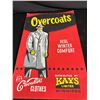 Image 2 : A Vintage 14" - 22" Kays Limited Winnipeg Cardboard Store Display Overcoats