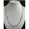 Image 2 : 925 Sterling Figaro Link Chain Necklace