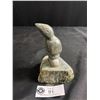 Image 1 : Vintage Inuit Carved Stone Bird - Signed "W"