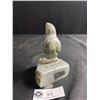 Image 3 : Vintage Inuit Carved Stone Bird - Signed "W"