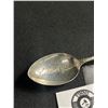 Image 2 : Vintage International Sterling Silver Spoon w/ Gold Nugget