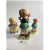 Image 2 : Lot of 3 Vintage  Figurines Some Hummel, Some Made in Japan