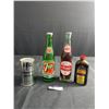 Image 1 : vintage Dr Pepper 7 UP CP Rail Drinking Water and Old English Wood Polish Full