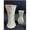 Image 2 : 3 pc of Vintage Belleek Vases