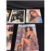 Image 2 : Lot of 5 70's and 80's Playboy and Penthouse Mags