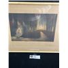 Image 2 : 1930's Framed Painting "The Presence" By Borthwick