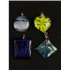 Image 3 : Very Nice Lot of 9 Art Glass Pendant Jewelry