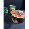 Image 2 : Assortment of Tea and Coffee Vintage Tins (Red Rose, Salada, Edwards)