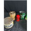 Image 3 : Assortment of Tea and Coffee Vintage Tins (Red Rose, Salada, Edwards)