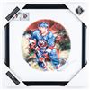 Image 1 : Canada Post - NHL All Star Litho on Canvas - Gallery Framed, Signed w COA 17 x 17" Dennis Potvin