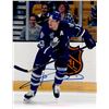 Image 1 : Mats Sundin - Action 8 x 10 Photo - Memories & Dreams Patch, Final Year at MLG - Autographed