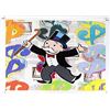 Image 1 : Smart Alek, Pop Artist 24x30' Canvas Giclee "Rules Are Meant To Be Broken"