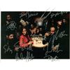Image 1 : Sopranos 8 x 10 Silver Leaf Facsimile Autographs
