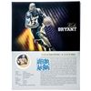 Image 1 : KOBE BRYANT - 24kt Gold Gilded Medallion w/ Giclee Art Card Display.