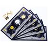 Image 1 : "Pawn Stars" 5 USA $2 Note Collection - 24kt Gold Leaf & Black Each With a Portrait of The Pawn Star