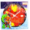 Image 2 : INVINCIBLE IRON MAN Marvel Comics 13.75" Glass Wall Clock
