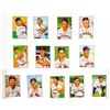 Image 1 : Group of 13 Bowman 1952 Baseball Picture Card Series