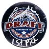Image 2 : NHL Draft Vancouver 2006 - Logo Puck 1st Pick Autographed Erik Johnson w/ COA