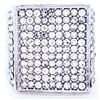 Image 2 : Gents Signet Ring - Micro Pave Set -Swarovski Elements -Size 9