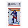 Image 1 : New York Rangers - Brian Leetch 1990-91 Score Hottest Rising Stars #93 - BCCG Cert 10 Mint or Better